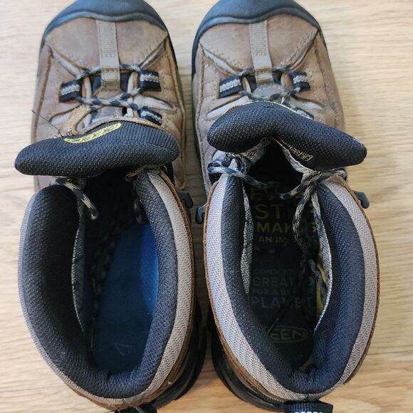 KEEN Dry Waterproof KTH 100441 Leather Hiking Outdoor Trail Shoes Boots Mens 9.5 - Picture 2 of 15